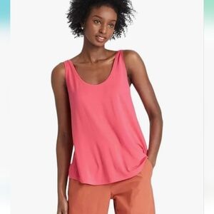 A New Day Bright Pink Tank Top - XS